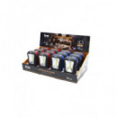 TM ELECTRON Linterna Portatil 4 Led 5W Con Gancho Magnetica TMTOR031 Negra Rojo/Azul