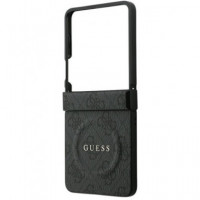 GUESS Carcasa Magsafe 4G Samsung Z Flip 7 Negro