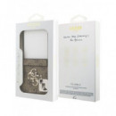 GUESS CARCASA 4G SAMSUNG Z FLIP 7 MARRON