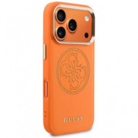 GUESS Carcasa Magsafe 4G Perforated Iphone 17 Pro Max Naranja
