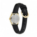 CASIO LTP-1094Q-7B1 Reloj Mujer Dorado con Correa de Piel
