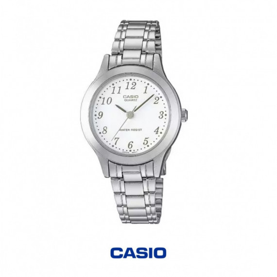 CASIO LTP-1128A-7B Reloj Mujer Acero Inoxidable Plateado