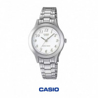 CASIO LTP-1128A-7B Reloj Mujer Acero Inoxidable Plateado