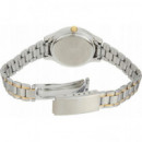 CASIO LTP-1128G-9AR Reloj Mujer Bicolor Acero Inoxidable