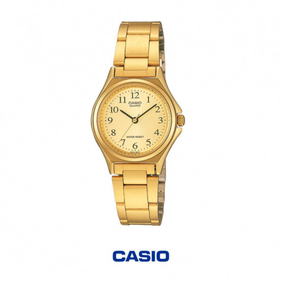 CASIO LTP-1130N-9B Reloj Mujer Dorado con Esfera Dorada