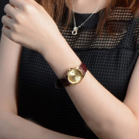 CASIO LTP-1183Q-9A Reloj Mujer Dorado con Correa de Piel