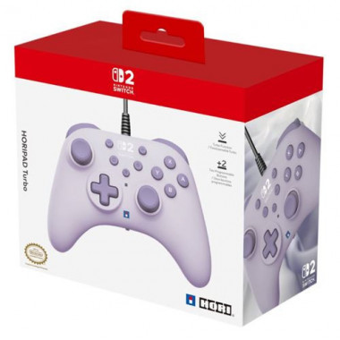 Mando Horipad Turbo Lavanda Nintendo SWITCH2  HORI