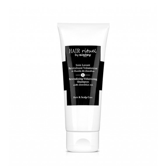 Sisley Hair Rituel Soin Lavant Revitalisant Volumateur à l'huile de Camélia, 200ml