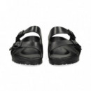 Sandalia 2 Hebillas Goma Negro  BIRKENSTOCK