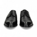 Blucher Partido Piel Negro  HUGO BOSS