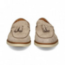Mocasin Popos ante Beige  HUGO BOSS