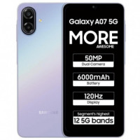 SAMSUNG Galaxy A07 5G 8GB 256GB Light Violet (SM-A075) Internacional
