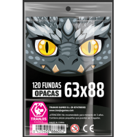 Fundas de Cartas Dragón Negro  TRANJIS GAME