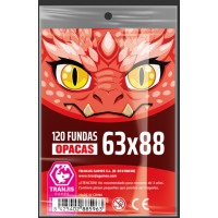Fundas de Cartas Dragón Roja  TRANJIS GAME