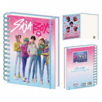 Cuaderno Saja Boys Kpop Demon Hunters  PYRAMID