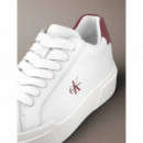 CHUNKY CUPSOLE LACEUP LTH BRIGHT WHITE/R