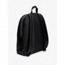 Tjm Elevated Pu Backpack Black  TOMMY HILFIGER