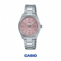 CASIO LTP-1302DD-4A1 | Reloj Mujer Esfera Rosa 50M