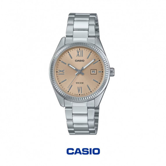 CASIO LTP-1302DD-4A2 | Reloj Mujer Esfera Beige 50M