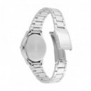 CASIO LTP-1303DD-2A Reloj Analógico Mujer Acero Esfera Azul