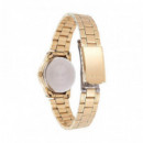 CASIO LTP-V002G-7B Reloj Analógico Mujer Dorado con Fecha