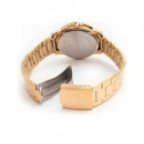 CASIO LTP-V004G-7B Mujer | Dorado y Esfera Blanca