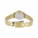 CASIO LTP-V005G-7A Mujer | Reloj Dorado Esfera Blanca