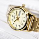 CASIO LTP-V006G-9B Mujer | Dorado, Día y Fecha