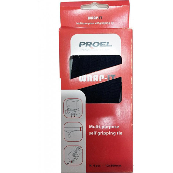 Velcro PROEL Wrapit - Pack 6 U.