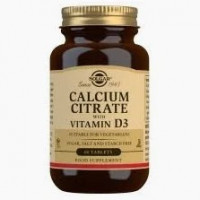 Citrato Calcio con Vitamina D3 60 Comprimidos SOLGAR