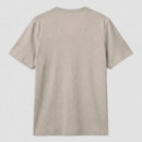 Camiseta Regular Fit de Punto de Algodón Slub  ANTONY MORATO