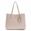 Bolso Shopper Meridian con Logo  GUESS
