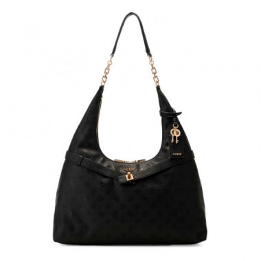 Bolso Hobo con Logo Ella  GUESS