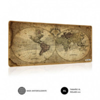 SUBBLIM Alfombrilla Vintage World Xl