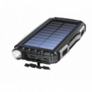 Powerbank Denver Solar 20000mAh USB-C Negro (PSO-20010)
