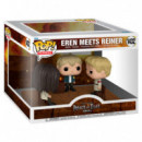 Funko POP Eren reencontrándose con Reiner Ataque a los titanes 1432