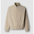 Pepe Jeans Chauqeta bomber con cuello canelé PM4027313-840