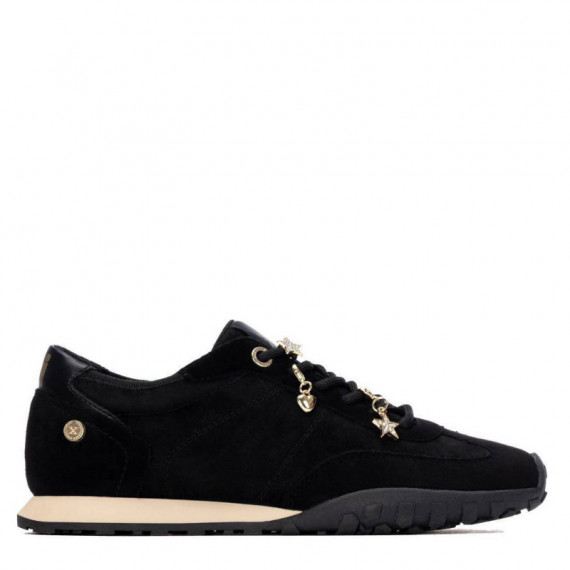 Xti Zapatilla cómoda y ligera 146146-NEGRO