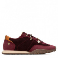 XTI Zapatilla Cómoda y Ligera 146146-BURDEOS