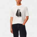Camiseta Kl 755143 563225  KARL LAGERFELD