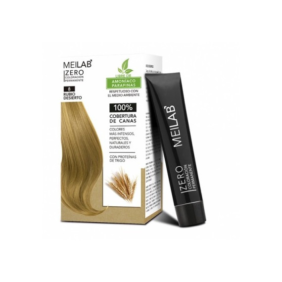 MEILAB Zero Coloración 8 Rubio Desierto