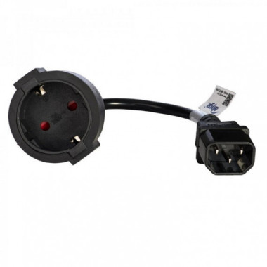 Cable de Alimentacion Iec C14 Macho a Schuko Hembra