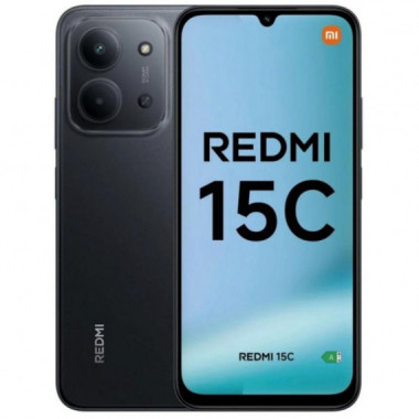 XIAOMI Redmi 15C Nfc 6.90" 4G Hd+ 4GB 128GB Midnight Black