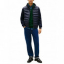 TOMMY HILFIGER - MIX MEDIA ESS RWB STAND COLLAR - DW5 - F|MW0MW41329/DW5