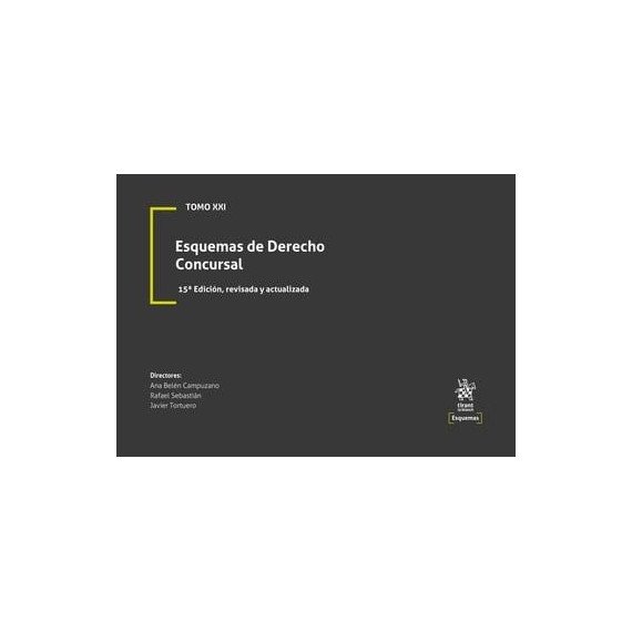 Esquemas Xxi de Derecho Concursal 15ª Edicion   2026