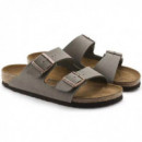 Sandalias Arizona Birko Flor Nubuck de BIRKENSTOCK