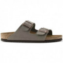 Sandalias Arizona Birko Flor Nubuck de BIRKENSTOCK