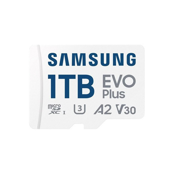 SAMSUNG Tarjeta Memoria Micro Sd+Adaptador 1Tb 160Mb/s EVO PLUS