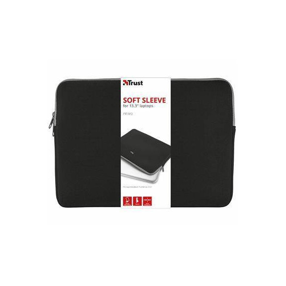 TRUST Funda Para Portatil 13.3" Neopreno Negra Primo