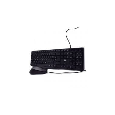 Teclado + Raton EWENT USB EW3006